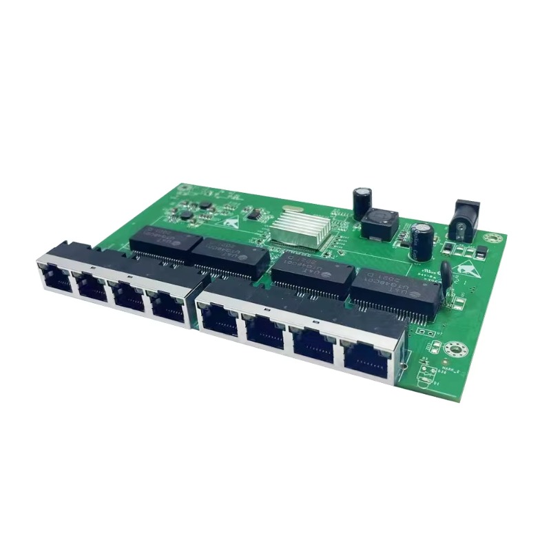 Managed Gigabit Poe Switch 8 Port 802.3At - Switch PoE Géré Gigabit 4, 8,