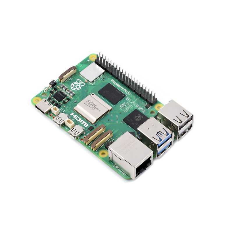 Raspberry Pi 5 8Gb - Waveshare Raspberry Pi 5, processeur BCM2712,