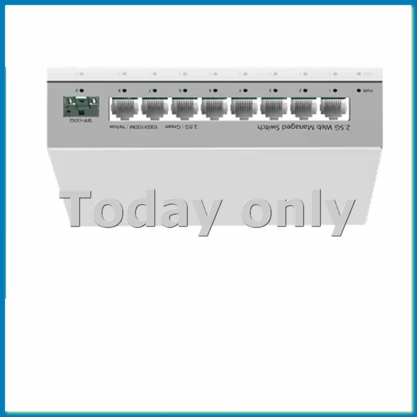 Sfp+ 10G Managed Switch 8 Port - Commutateur géré intelligent 2.5GbE, 8 ports,