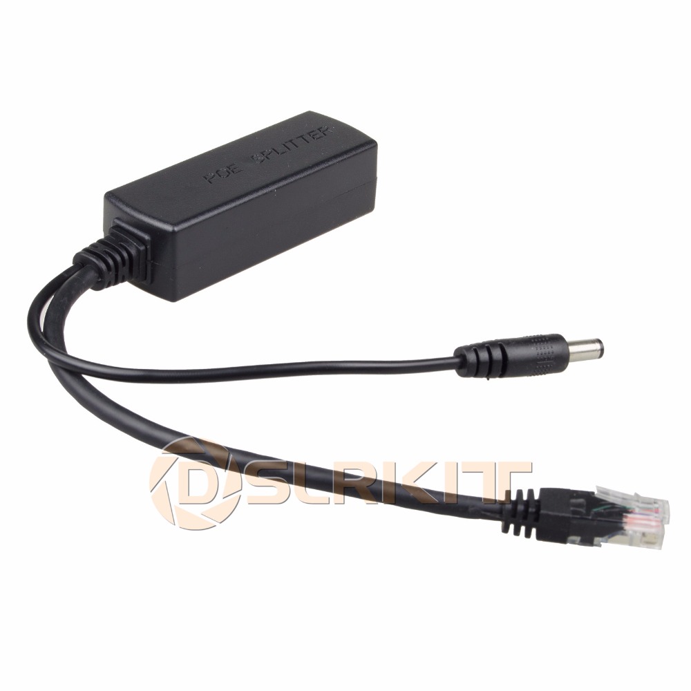 Active Poe Splitter Gigabit 12V 2A - DSLRKIT – séparateur PoE actif Gigabit,