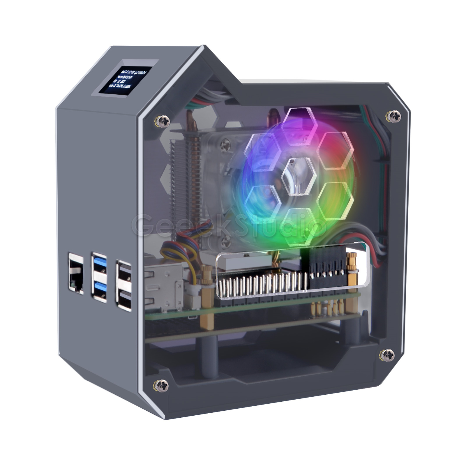 Turing Pi 2 - Kit NAS Minitower NVMe pour Raspberry