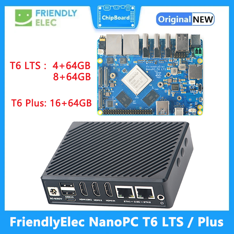 FriendlyElec NanoPC T6 LTS/Plu - Nanopc T6 16Gb avis et prix