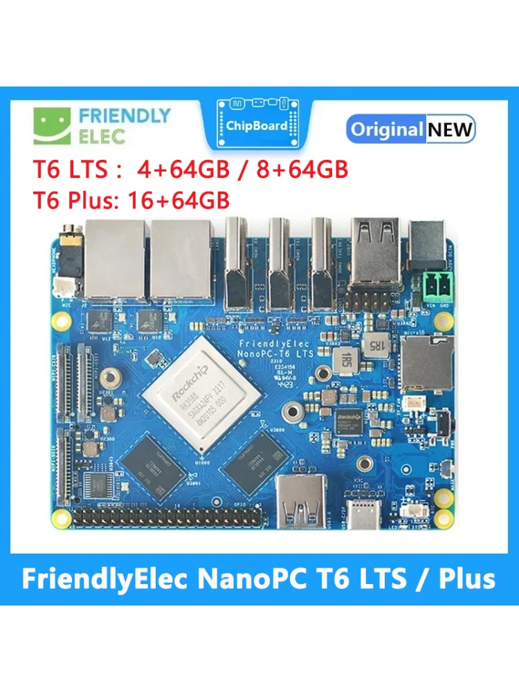 FriendlyElec NanoPC T6 LTS/Plu - Nanopc T6 16Gb avis et prix
