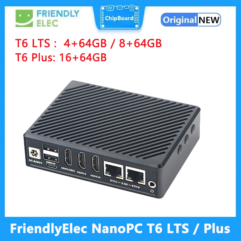 FriendlyElec NanoPC T6 LTS/Plu - Nanopc T6 16Gb avis et prix