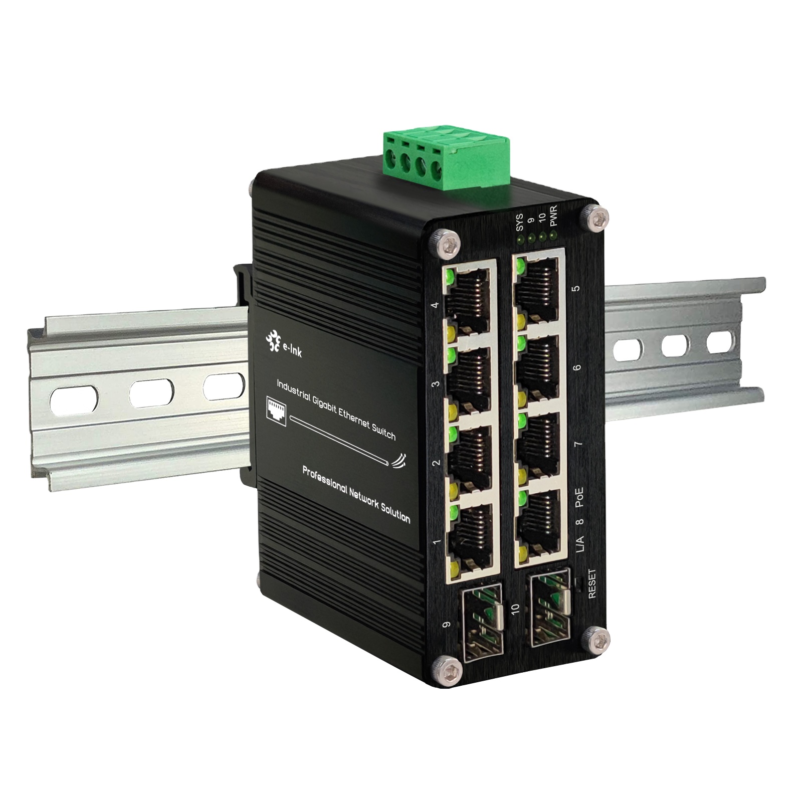 Commutateur PoE géré 8 ports 1 - Managed Gigabit Poe Switch 8 Port 802.3At avis et prix
