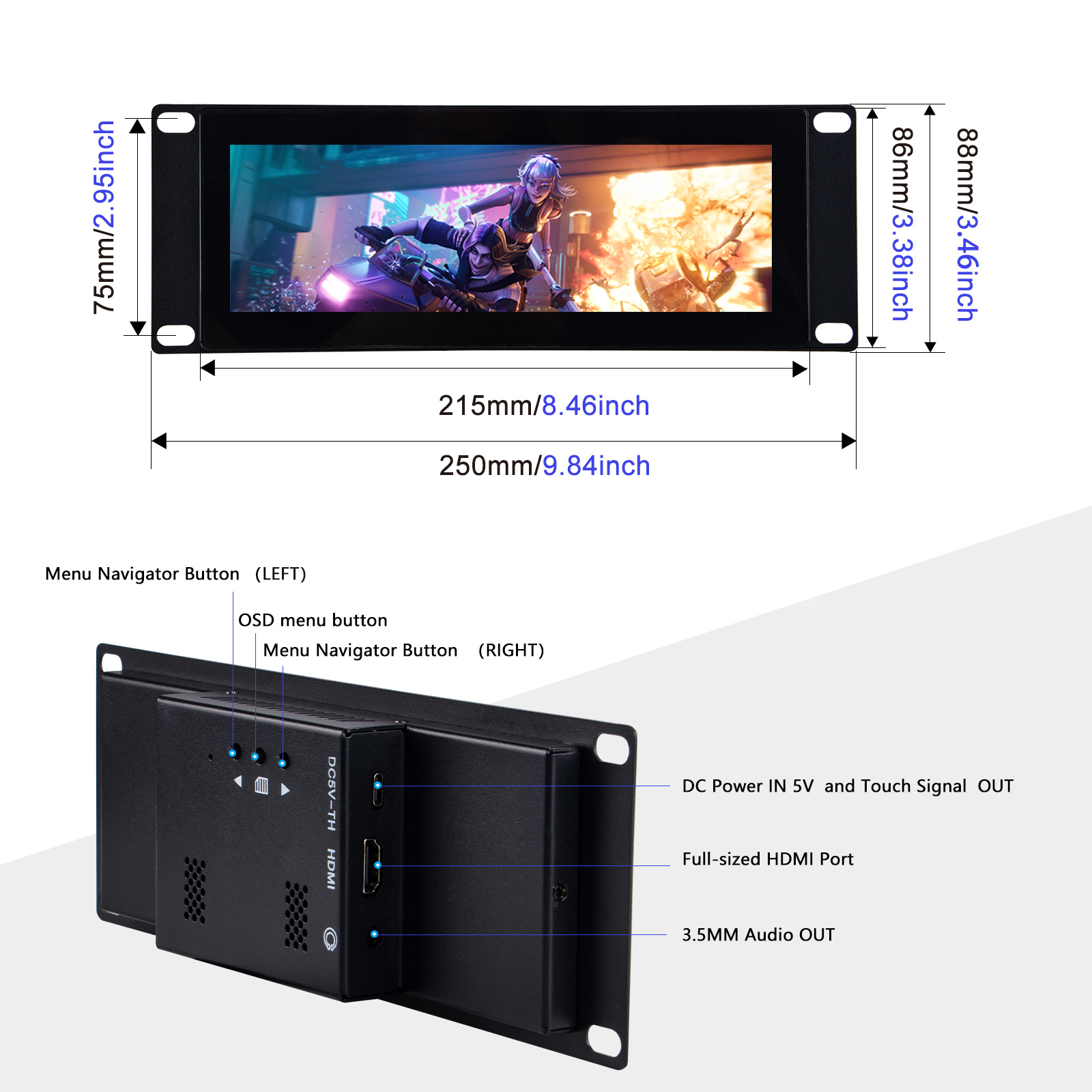 DeskPi Écran tactile LCD TFT 7 - Deskpi Super6C avis et prix