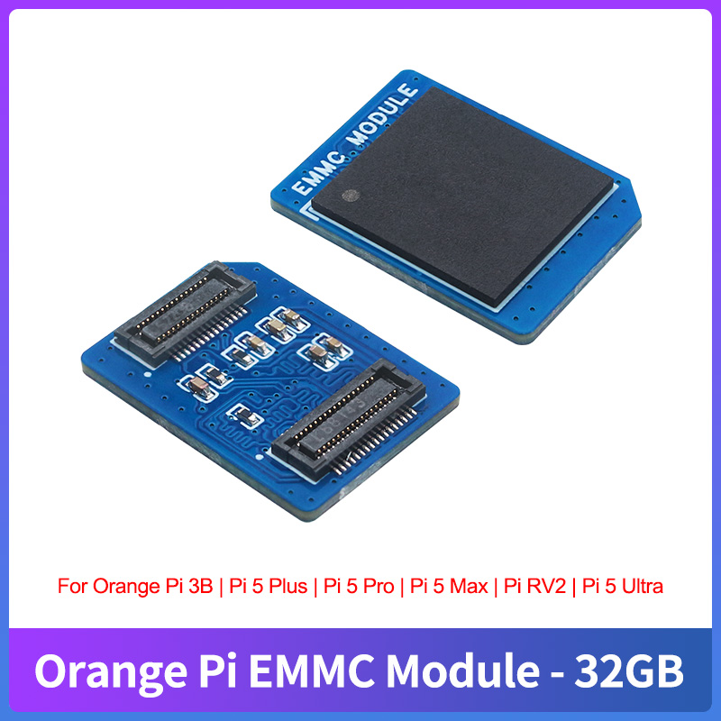 Module EMMC 32 Go pour Orange  - Orange Pi 5 Plus 32Gb avis et prix