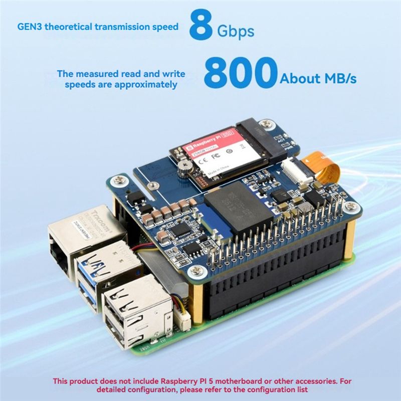 Carte adaptateur Waveshare M.2 - Turing Pi 2 avis et prix