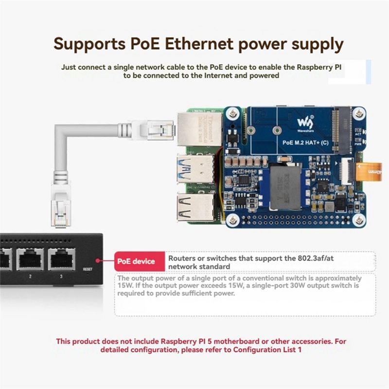 Carte adaptateur Waveshare M.2 - Turing Pi 2 avis et prix