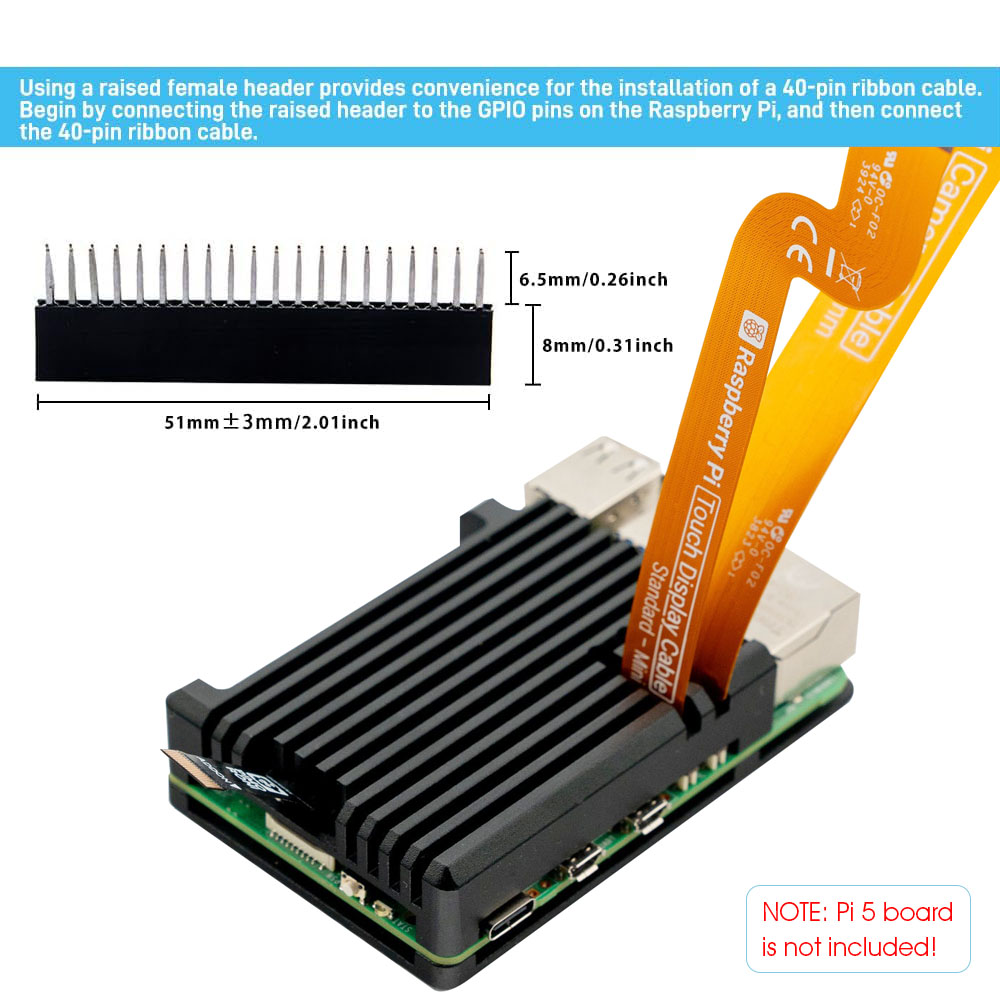 Boîtier blindé en aluminium Ra - Raspberry Pi 5 8Gb avis et prix