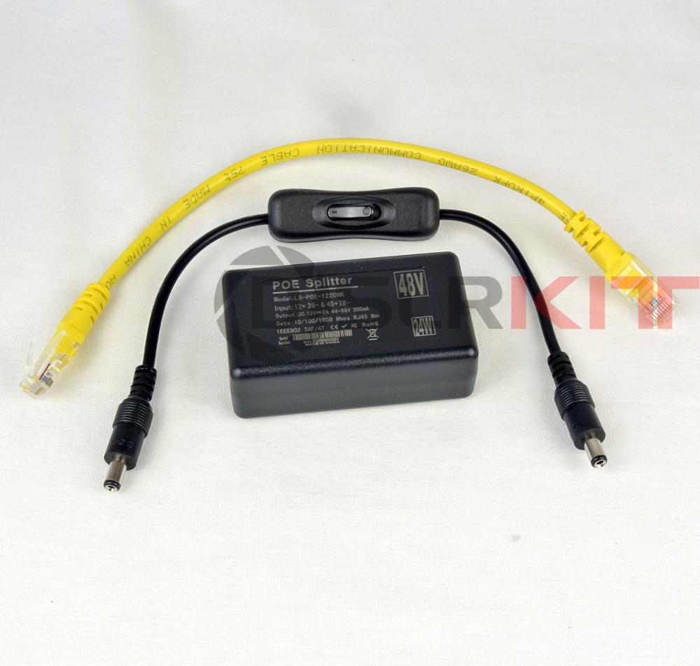 DSLRKIT – séparateur PoE actif - Active Poe Splitter Gigabit 12V 2A avis et prix