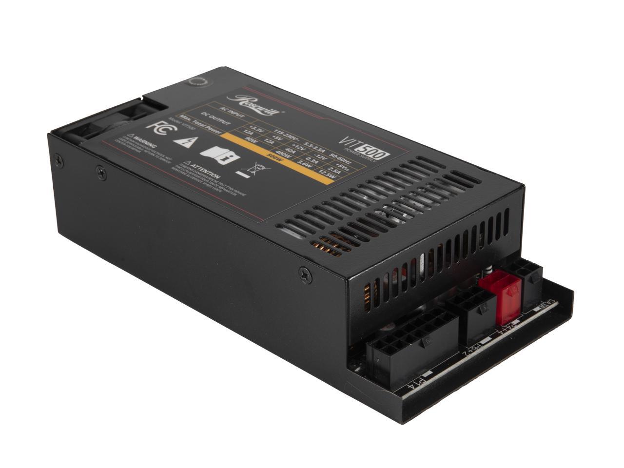 Rosewill VIT 500W, Alimentatio - Atx Power Supply 1U Flex 500W avis et prix
