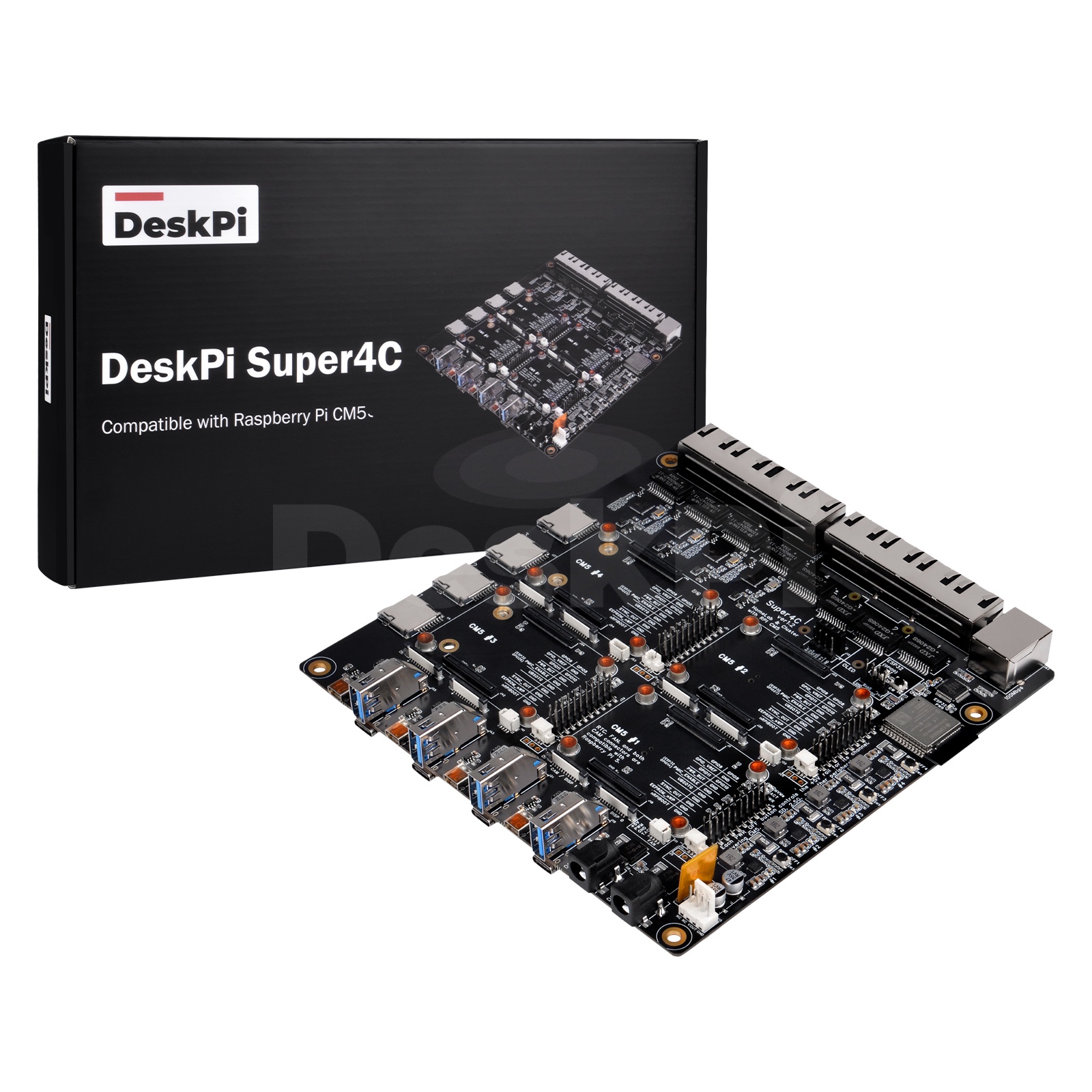 Carte Mini-ITX DeskPi Super4C  - Deskpi Super6C avis et prix