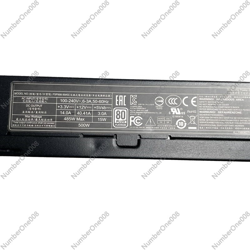 Alimentation électrique FSP500 - Atx Power Supply 1U Flex 500W avis et prix