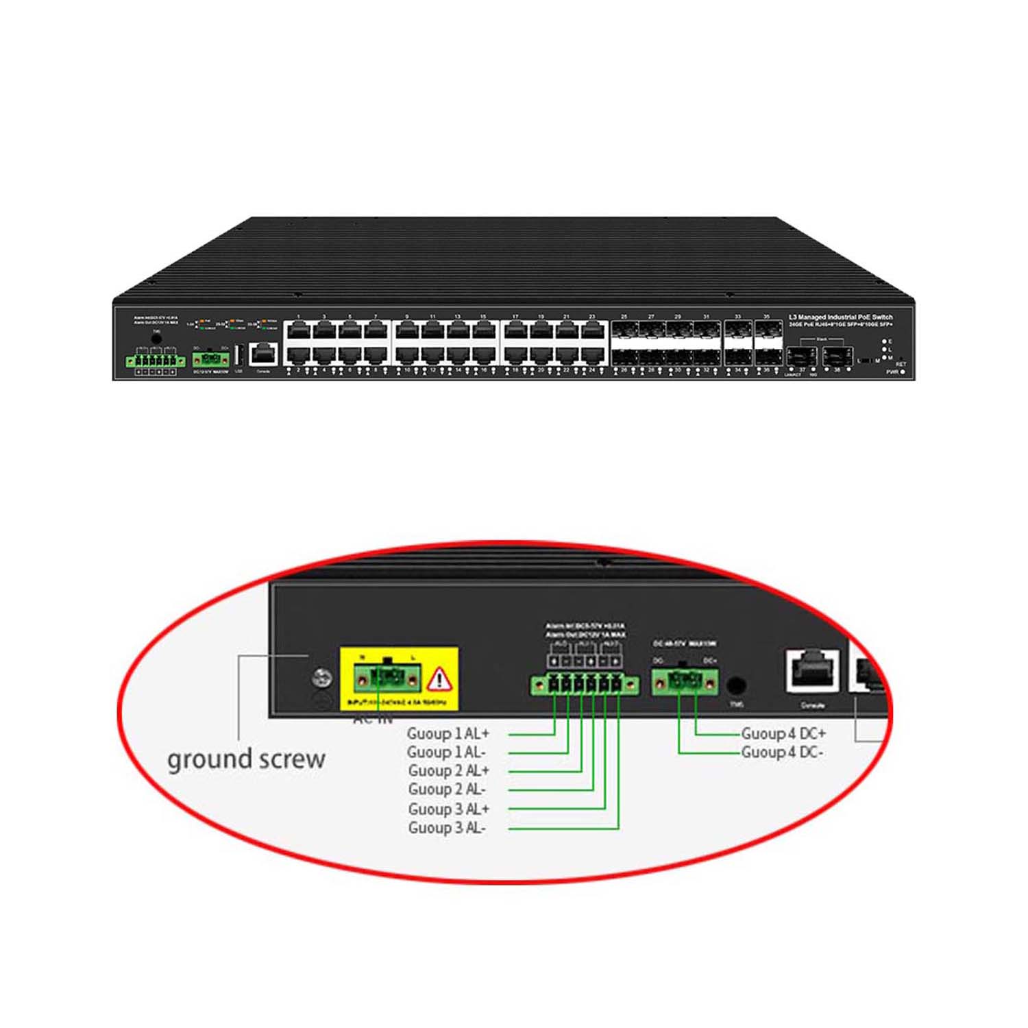 Commutateur géré industriel L3 - Sfp+ 10G Managed Switch 8 Port avis et prix