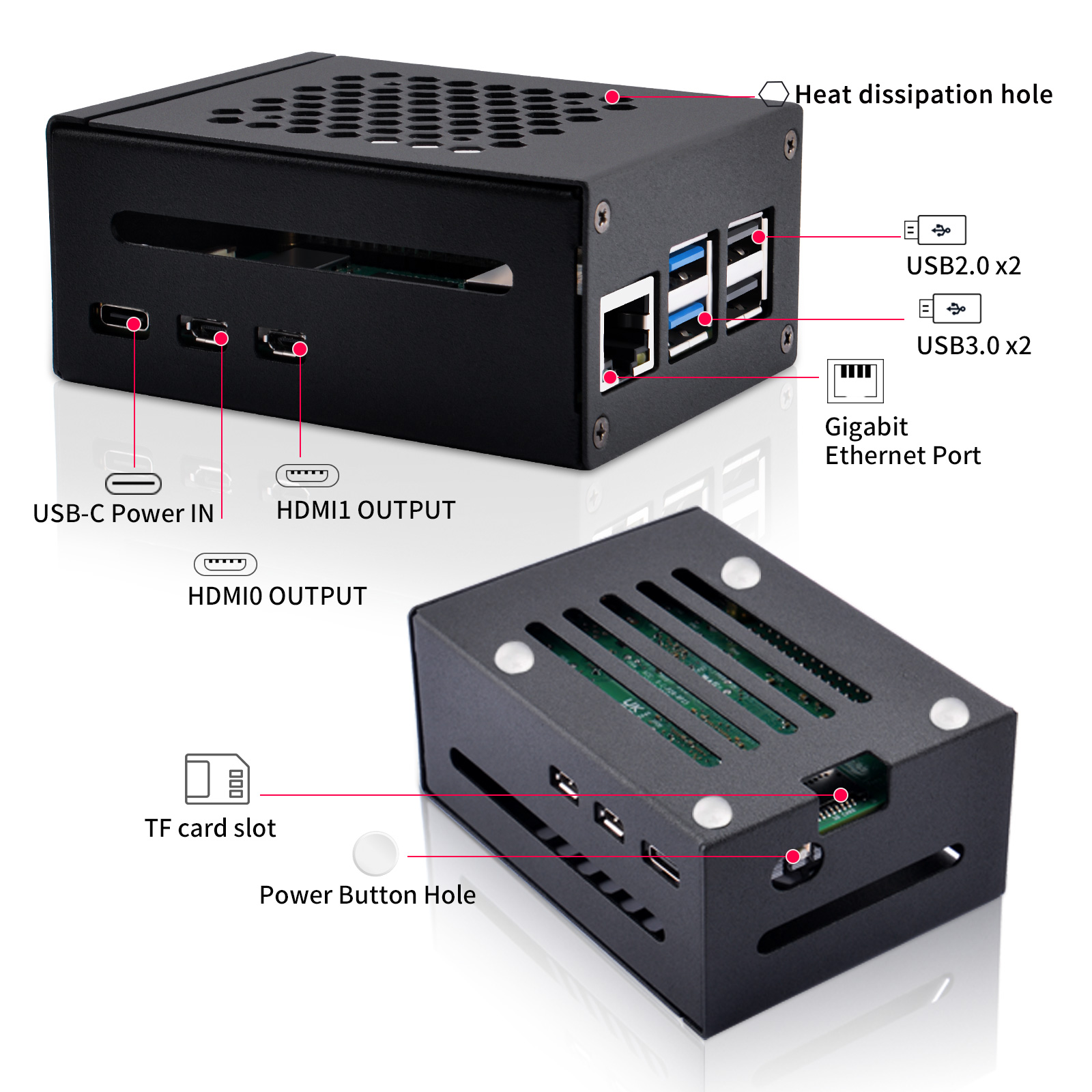 Boîtier métallique Raspberry P - Turing Pi 2 avis et prix