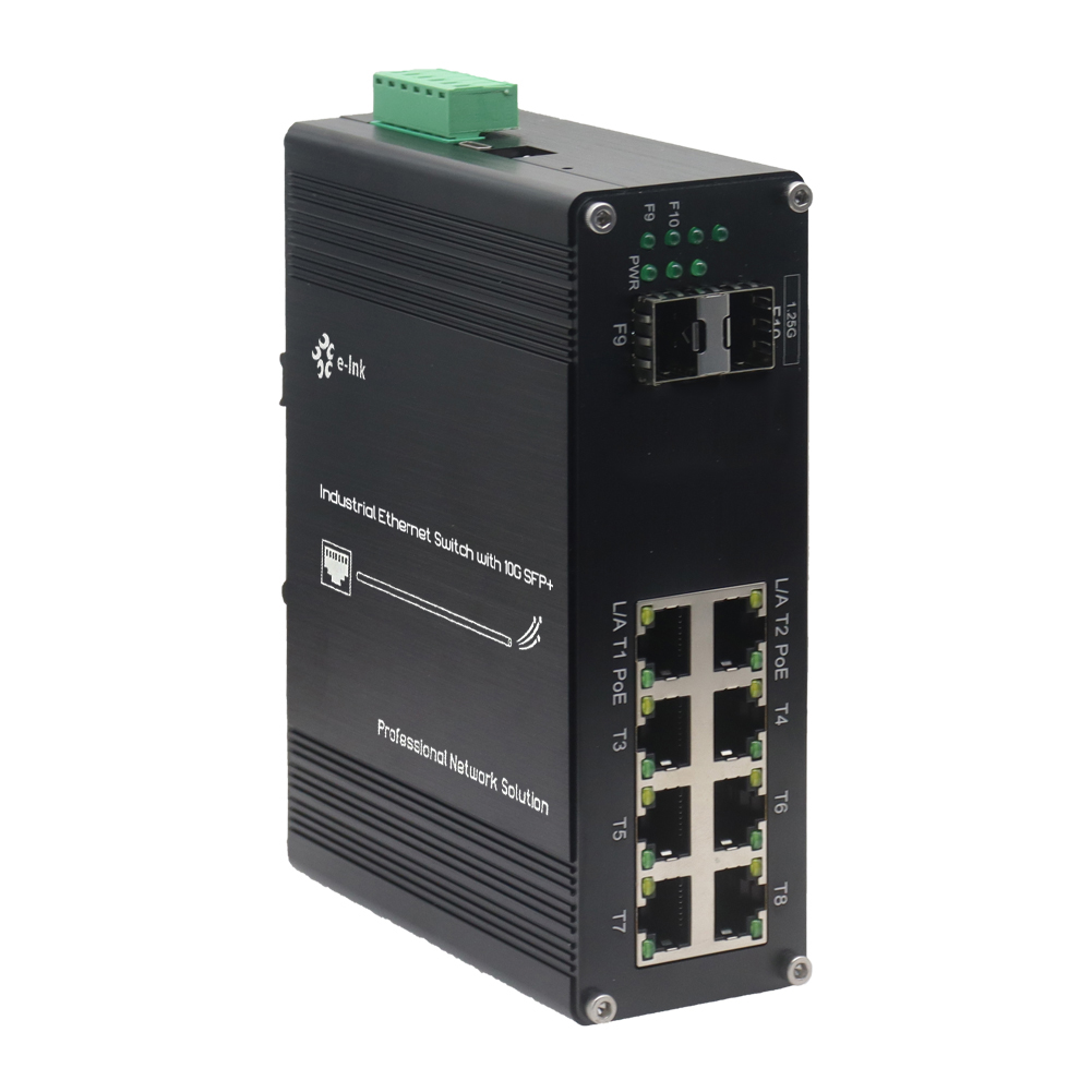Commutateur industriel à Fiber - Managed Gigabit Poe Switch 8 Port 802.3At avis et prix