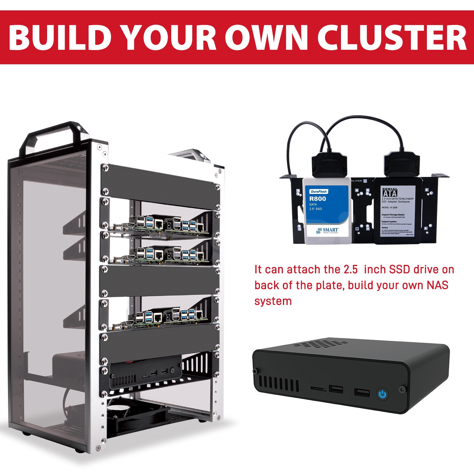 DeskPi RackMate T1 Rackmount,  - Deskpi Super6C avis et prix