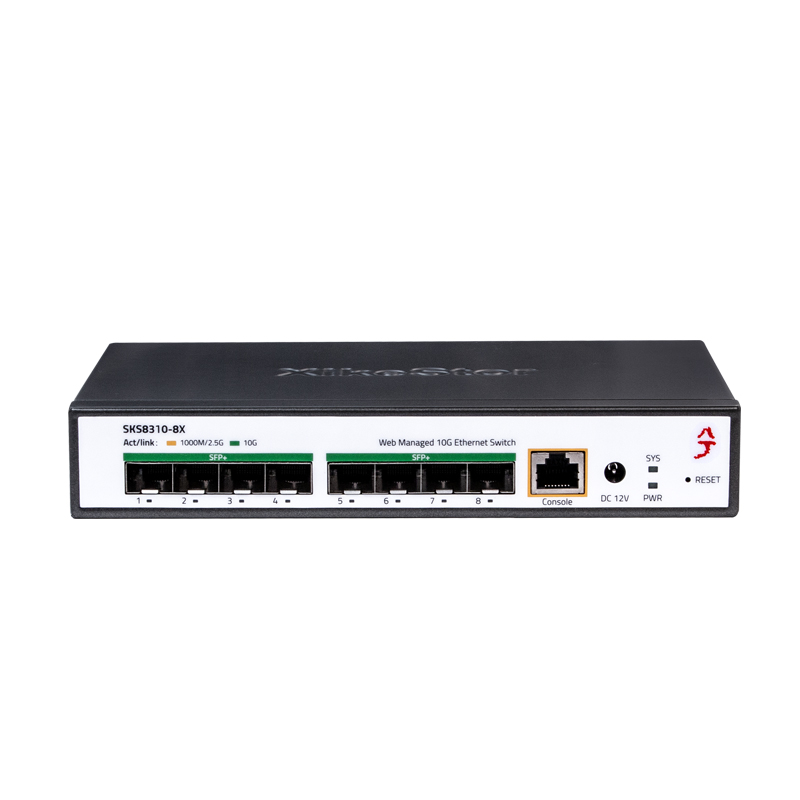 Commutateur XikeStor à trois c - Sfp+ 10G Managed Switch 8 Port avis et prix