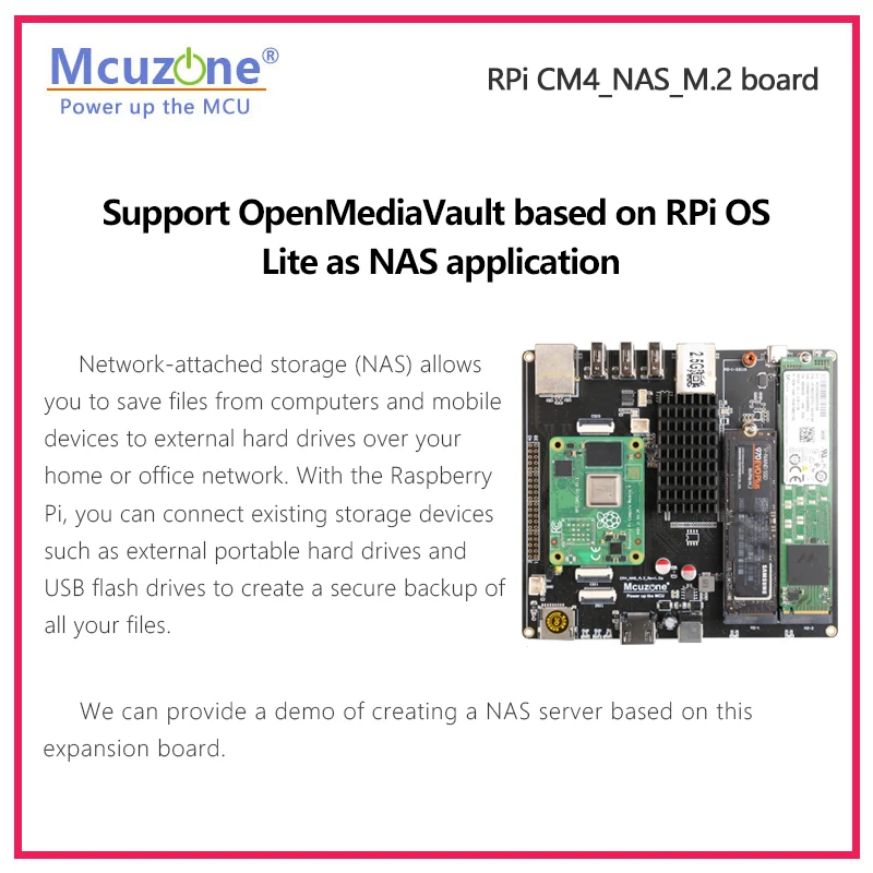 Carte Raspberry Pi CM4_NAS_M.2 - Deskpi Super6C avis et prix
